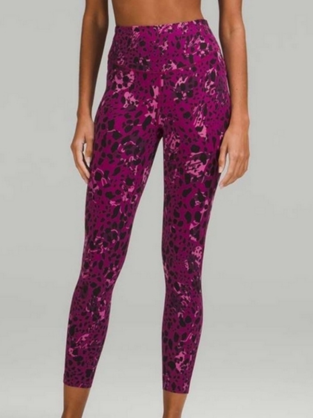 Lululemon Base Pace High-Rise Running Tight - Pink Cheetah
